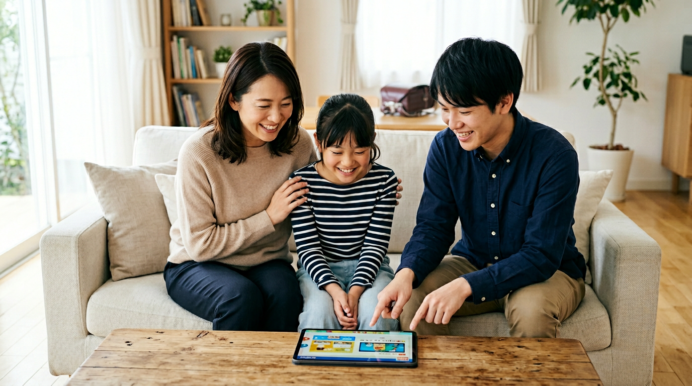 講師と生徒の学習風景