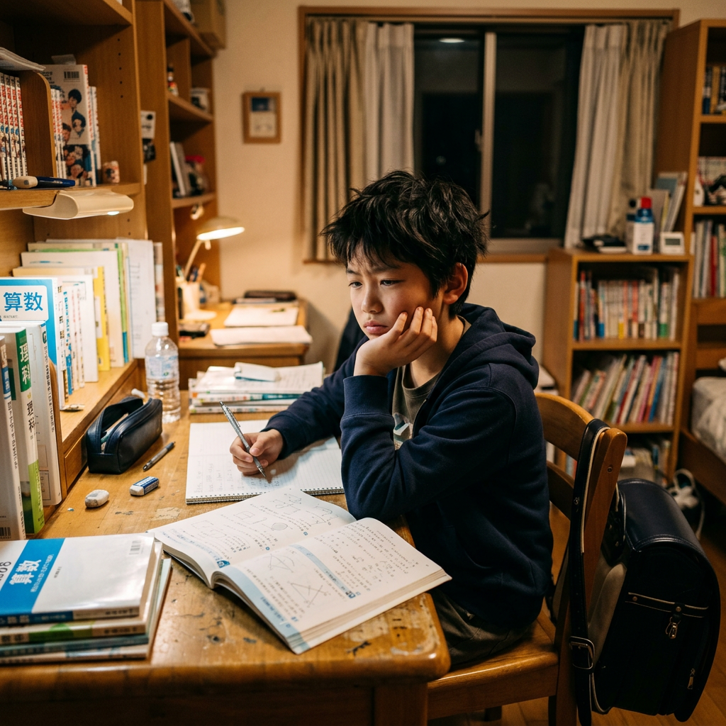 やる気のない子ども